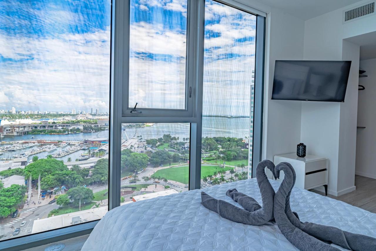 Luxurious 2-Bed Apartment With Breathtaking Bay Views!! Майами Экстерьер фото